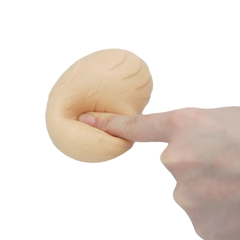 Scrotum Shape Stress Ball Adult Gift Joke Gag Stress Ball