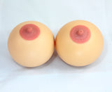 Hilarious Boob Breast Stress Ball Squeeze Toy Stress Reliever, Gag Gift, Practical Joke Gift, MEDIUM SIZE, 2 BALL SET