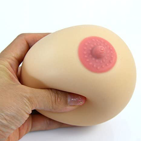 Stress Squeeze Ball, Boob Stress Ball, Boobie Stress Ball, Breast Stress Ball, Stress Boob Ball