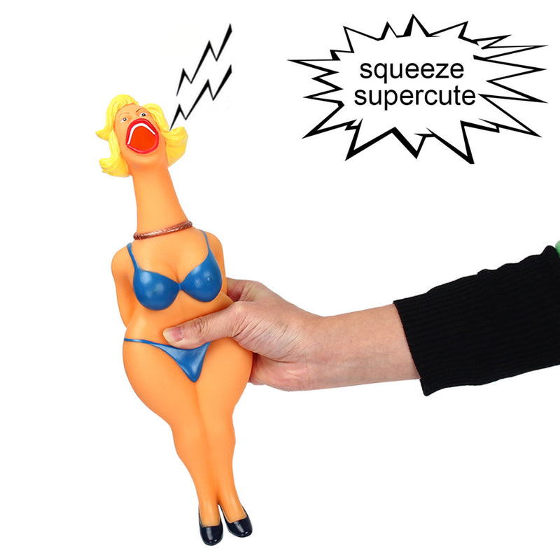 Shrilling Lady Squeeze Toy